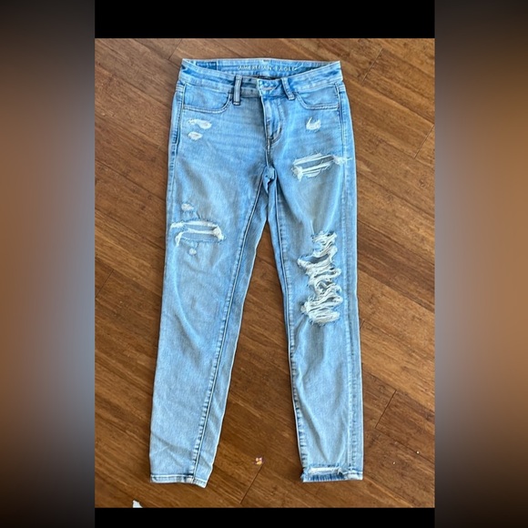 AE next level stretch jeggings size 2 - Picture 1 of 5